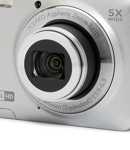 Amazon.com : KODAK PIXPRO FZ55-GRY 16MP CMOS Sensor Digital Camera
